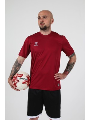 Hummel Oregon Antrenman Tişört Bordo