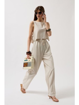 Wmpulse Yandan Bağlamalı Crop Bluz