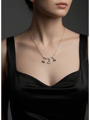 Zarene Silver 925 Ayar Gümüş Kelebek Kolye