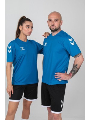 Hummel Oregon Antrenman Tişört Saks Mavi