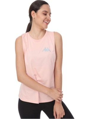 Kappa Kadın Kolsuz Pembe T-Shirt