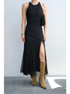 Wmpulse Tül Elbise - Siyah