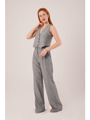 Wmpulse Kırçıllı Desen Antrasit Takım