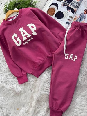 Nipperland 2 Iplik Gap Original Baskılı Kız Çocuk Günlük Eşofman Takımı