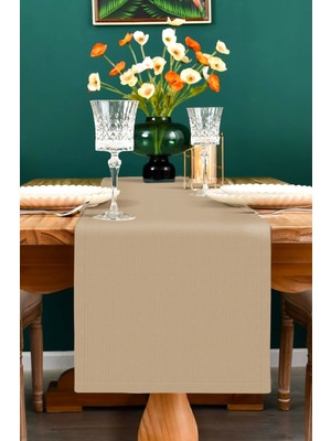 Monolisse Canvas Sıvı Geçirmez Leke Tutmaz Runner 40X150 cm