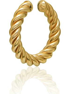 Emiliano Jewellery Silver 925 Ayar Gümüş Kıkırdak Küpe