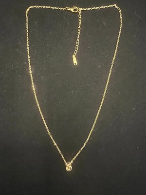 Sevas Gold Kadın Altın Renk Zincirli Harf Kolye