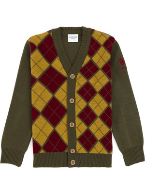 U.s. Polo Assn. Erkek Çocuk Haki Hırka (Triko) 50315636-VR027