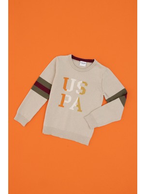 U.s. Polo Assn. Erkek Çocuk Taş Melanj Kazak /triko 50317165-VR225