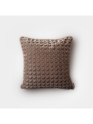 Lidoma Home "troya" At Figürlü Kırlent 45X45 - Kahverengi