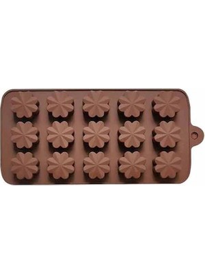 Epinox Çikolata Kalıbı - Silikon - Çiçek 8 Yaprak (Sck-65)