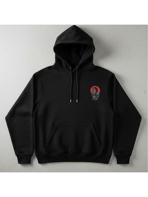Model Anime Baskılı Hoodie