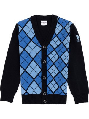 U.s. Polo Assn. Erkek Çocuk Koyu Mavi Hırka (Triko) 50315636-VR032