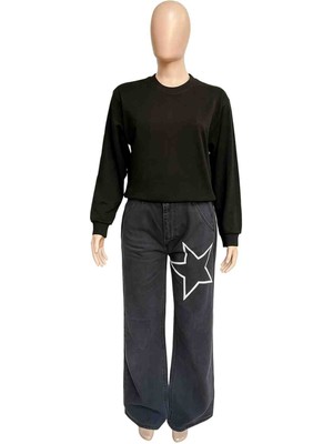 Couis Kadın Yüksek Bel Bol Paça Palazzo