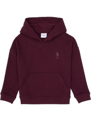 U.s. Polo Assn. Erkek Çocuk Plum Sweatshirt 50313941-VR177