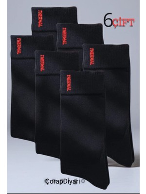 Çorapdiyarı Thermal Kışlık Havlu Çorap 6' Lı Paket Pamuklu