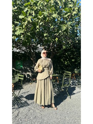 By Esma Eser Wesna Elbise Haki