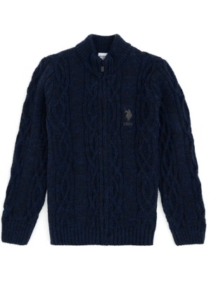 U.s. Polo Assn. Erkek Çocuk Lacivert Hırka (Triko) 50317133-VR033