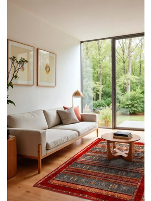 Rose'n Home Arte DS074 Vintage Çiçek Figürlü Dekoratif Şönil Salon Oturma Odası Mutfak Halısı