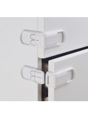  çekmece dolap güvenlik kilidi çocuk köşe koruma kilidi seti 2 adet