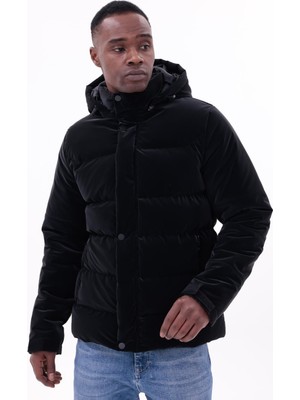 Freemen Erkek Su Geçirmez Mont Nova Kumaş Çıkarılabilir Kapüşonlu Fermuar Çıt Detaylı