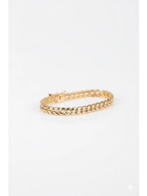 Güzide Kuyumcu 14 Ayar Altın Başak Bileklik 1039