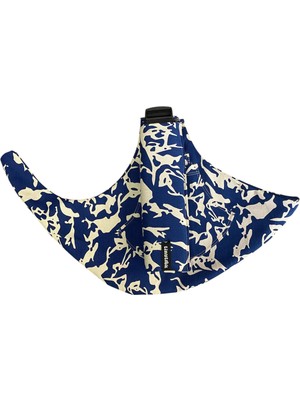 Tinytrek Child Carrier-10 Ay-4 Yaş(Max 18 Kg) Mavi Desen Çocuk Taşıyıcı|ana Kucağı-Sling-Yan Sling