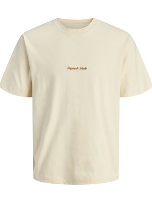 Jack & Jones Antique White Erkek Yetişkin T-Shirt Model Kodu: ( 12282892ANTIQUE Wh)
