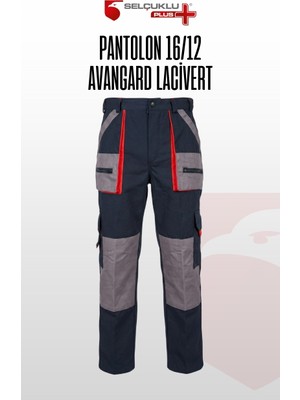 Selçuklu Plus Pantolon 16/12 Avangard Lacivert – Çok Cepli Dayanıklı İş Pantolonu