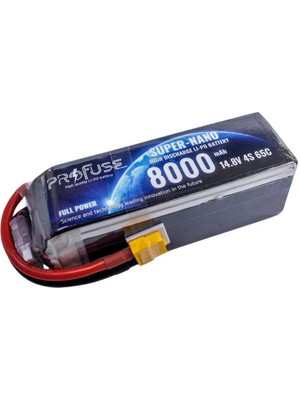 Robotistan 14.8V 4s Lipo Pil-Batarya 8000MAH 65C