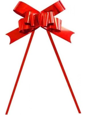 San 19 mm Çekmeli Fiyonk Kurdela Kırmızı 10 Adet