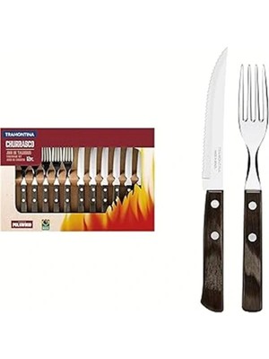 Churrasco 21199/903 Çatal Bıçak Barbekü Seti (12LI Kutu)