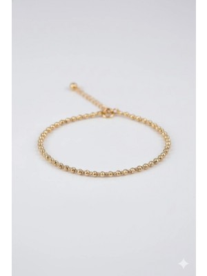 Güzide Kuyumcu 14 Ayar Altın Mini Dorikalı Bileklik 1056