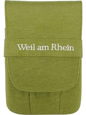 Weil am Rhein Yeşil 3'lü Kalem Kılıfı Fermuarlı Çok Gözlü Düzenleme ile Kullanıma Uygun