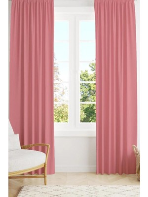 Miabella Home Mr.stock Blackout Işık Geçirmez Güneşlik Fon Perde Tek Kanat  - 12189