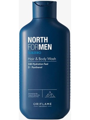 Oriflame North For Men Subzero Saç ve Vücut Şampuanı - 250 ml - 46631