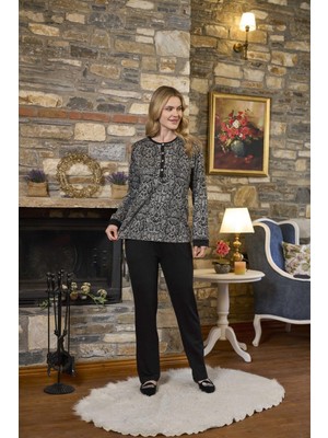 Cossy By Aqua Kadın Siyah Pijama Takımı 26325