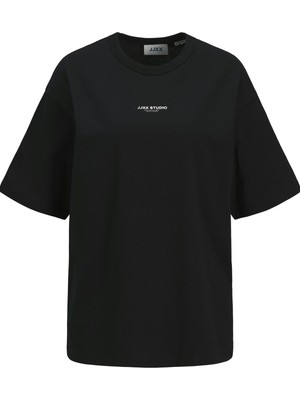 JJXX Black Kadın / Kız Yetişkin T-Shirt Model Kodu: ( 12280155BLACK)