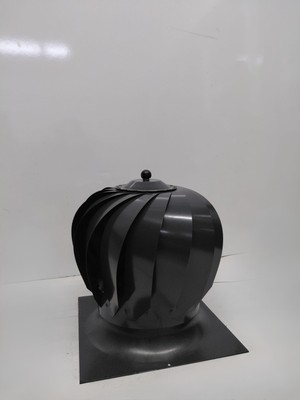 Dorello Baca Aspiratörü Döner Şapka Soba Borusu Esmatik 37X37 cm Rüzgar Gülü Baca Fırıldağı