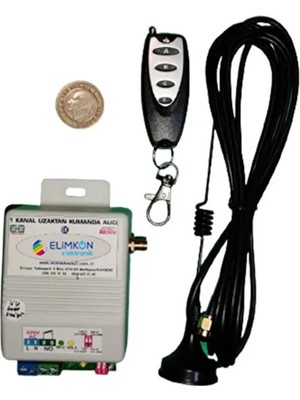 Elimkon Kumanda 1 Kanal Harici Antenli Küçük Elcik