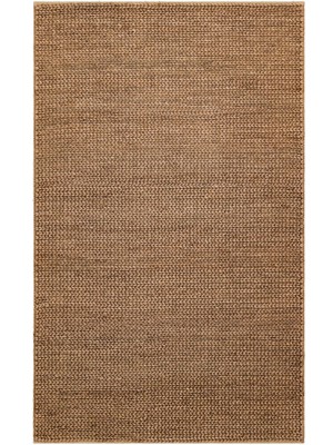 Akbel Halı Choti Kahverengi - Jüt El Dokuma Sisal Kilim  Doğal Jüt Örgü Halı