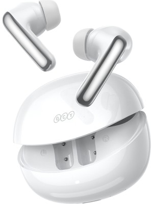Qcy Melobuds N60 Bluetooth Kulaklık 6.0- Bassbost - Ldac- Hi-Res - 56DB Anc - Çift Cihaz 45 Saat Dinleme