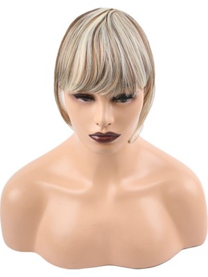 Hsc Bilişim Fiber Sentetik Perçem / Kumral/platin Röfleli