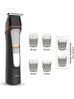 Bood BT-112 Saç 6 Sakal Kesme Makinesi