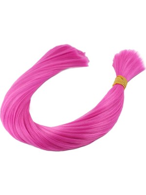 Hsc Bilişim Fuşya Renkli Sentetik Boğum Saç / 1kg