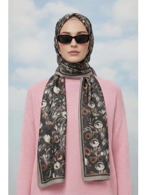 Kamer Scarf Soft Pamuk Desenli Şal Leylazar Serisi