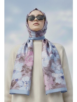 Kamer Scarf Soft Pamuk Desenli Şal Romantique Serisi