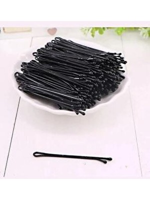 Belirtilmemiş Siyah Kadın Çocuk Bebek Tel Toka Firkete, 50 Adet Pratik Aksesuar Seti