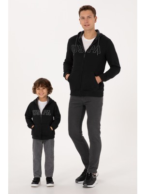 U.s. Polo Assn. Erkek Siyah Hırka (Örme) 50313719-VR046