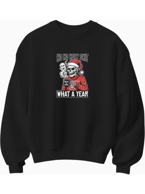 Yılbaş Holy Shit Temalı Sweatshirt